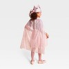 3pc Kids' Elevated Princess Costume Apparel Kit with Crown Pink - Hyde and EEK! Boutique™ - 2 of 3
