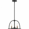 Crystorama Lighting Abbott 3 - Light Chandelier in  Black - 4 of 4