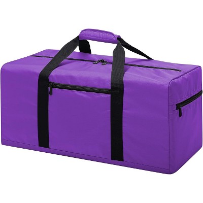 Travel handbag,foldable luggage bag 35L small luggage bag,lightweight travel and fitness,Purple
