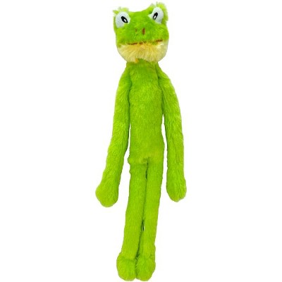 Multipet Mini Frog Swingin' Slevin Dog Toy, X-Small