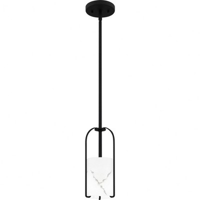 Quoizel Lighting Fairbanks 1 - Light Pendant in  Matte Black