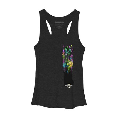Women's Design By Humans My piano By Sebasebi Racerback Tank Top