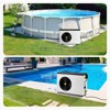 VEVOR Electric Pool Heat Pump, 22250 BTU, Pool Heaters for 3171-6605GAL Above and In Ground Pools, Low Noise, White - 2 of 4