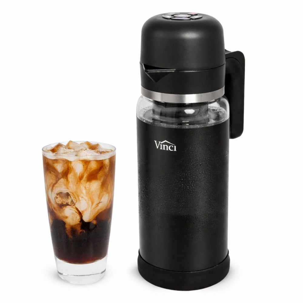 Vinci Housewares 2L Express Cold Brew Coffee Maker Black