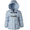 Pink Platinum Little Girl Diamond Quilt Toggle Puffer Jacket - image 2 of 2