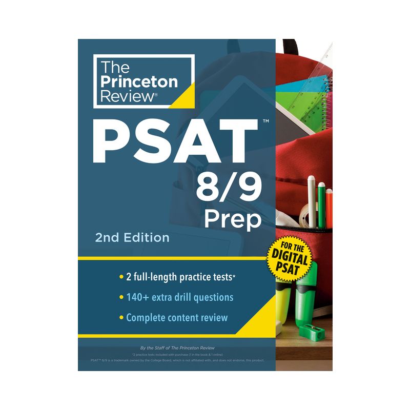 Princeton Review PSAT 8/9 Prep, 2nd Edition - (College Test Preparation) by  The Princeton Review (Paperback), 1 of 2
