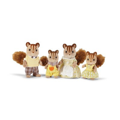 Calico Critters Hazelnut Chipmunk Family