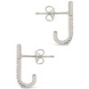 SHINE by Sterling Forever Katie CZ Cross Stud Earrings - 3 of 3