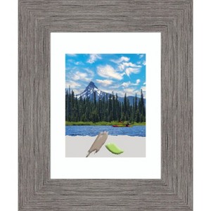 Amanti Art Pinstripe Plank Grey Picture Frame - 1 of 4