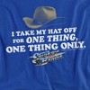 Smokey And The Bandit Hat Adult T-Shirt - 2 of 4