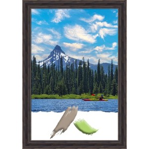 Amanti Art Rustic Pine Narrow Wood Picture Frame - 1 of 4