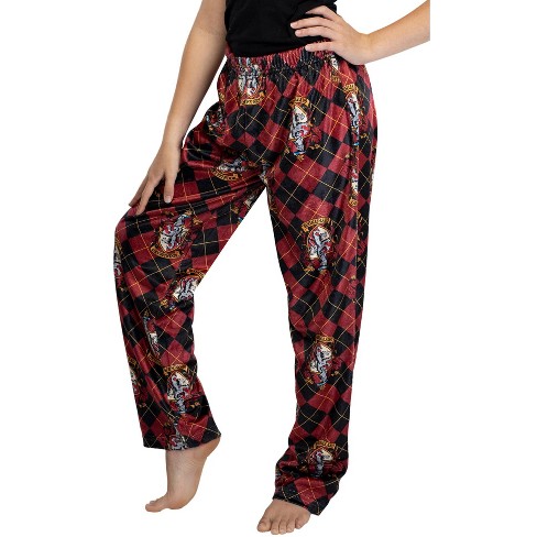 Harry Potter Big Girls Hogwarts Houses Lounge Pants Pajamas (gryffindor,  16) Red : Target