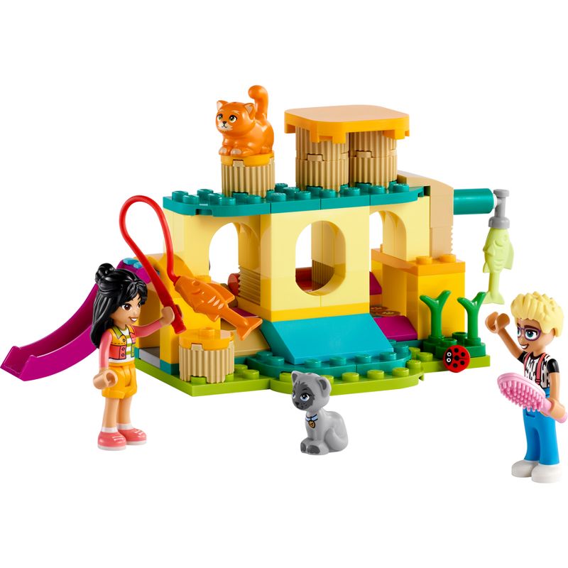 LEGO Friends Cat Playground Adventure Set, Pretend Animal Toy 42612, 3 of 8