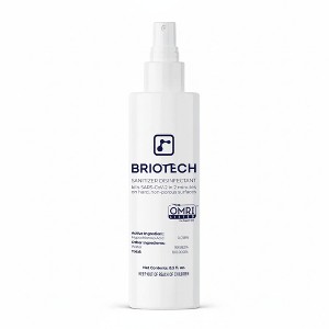 Briotech Sanitizer Disinfectant, Kill 99.99% of Viruses & Bacteria, Control Mold, 8.5 fl oz - 1 of 4