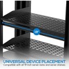 Pyle 2-Pc 1U Server Rack Shelf - Black - 2 of 4