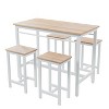 Bar Table and Chairs Set - 4 of 4