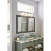 Progress Lighting Metric 4-Light Bath & Vanity, Steel, Polished Chrome, Etched Opal Glass Shade - 3 of 4