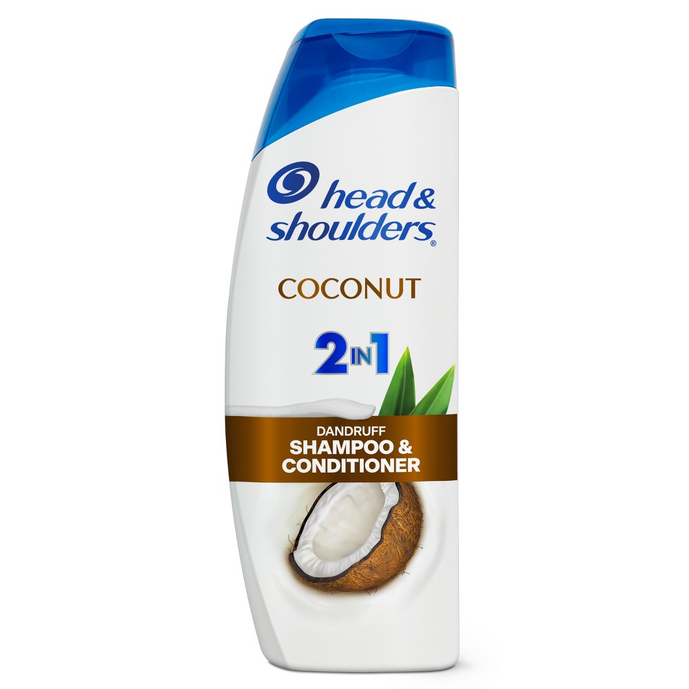 Photos - Hair Product Head & Shoulders 2-in-1 Coconut Anti Dandruff Shampoo and Conditioner - 12.5 fl oz 