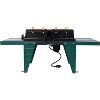 Electric Benchtop Router Table, Wood Working Craftsman Tool, Universal Benchtop Router Tables Top with Steel Stands, Aluminum Woodworking Bench - 3 of 4