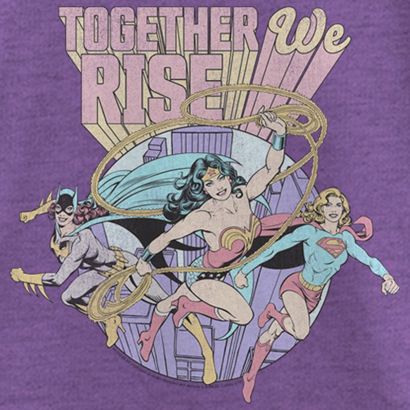 Girl's Wonder Woman Together We Rise T-Shirt, 2 of 5
