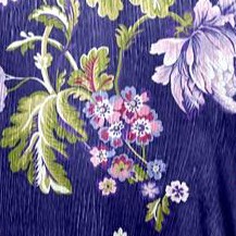 navy classic floral