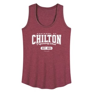 Women's - Gilmore Girls - Chilton Prep Graphic Racerback Tank - 1 of 4