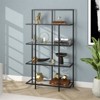 Black Bronze Bookcase - Henn&Hart - 4 of 4