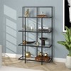 Black Bronze Bookcase - Henn&Hart - image 4 of 4