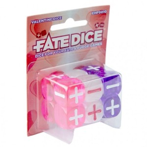 Evil Hat Productions Fate Core Dice: Valentine Dice - 1 of 4