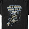 Men's Star Wars: A New Hope Darth Vader Metallic Portrait T-Shirt - 2 of 4