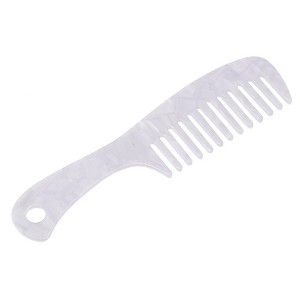 Unique Bargains Anti-Static Hair Comb Wide Tooth for Thick Curly Hair Hair Care Detangling Comb For Wet and Dry 1 Pcs - 1 of 4