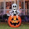 GEMMY INDUSTRIES (HK) LIMITED Inflatable Rising Skeleton - Halloween Decoration - 2 of 3