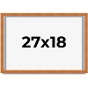 PosterPalooza | Modernist Brown Picture Frame - UV Acrylic, Backing Board, Hanging Hardware Included - 2 of 4