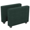 Belffin Corduroy Armrests Modular Sectional Couch Module Parts Convertible Modern Sectional Sofa Couch - 2 of 4