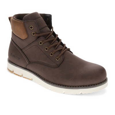 Levi's Mens Charles SH Vegan Leather Lace Up Rugged Casual Boot