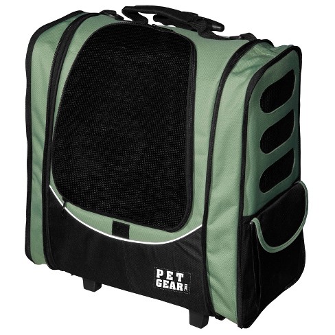 Pet gear clearance carrier with wheels