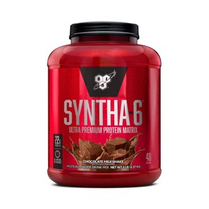 BSN SYNTHA-6 Whey Protein Powder with Micellar Casein, Milk Protein Isolate, Chocolate Milkshake, 48 Servings (Packaging May Vary) - 1 of 4