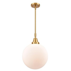 Beacon - 1 Light Stem Hung Mini Pendant In Industrial Style-16.13 Inches Tall and 12 Inches Wide - 1 of 1