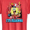 Women's - SpongeBob SquarePants - I'm Ready Short Sleeve Graphic T-Shirt - 2 of 4