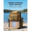 Tackle Backpack Fishing Bags with Rod Holder, 40L Water-Resistant Tackle Box Storage Bag - 2 of 4