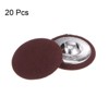 Unique Bargains Metal Shank Round Cloth Covered DIY Sewing Buttons 20 Pcs - 3 of 4