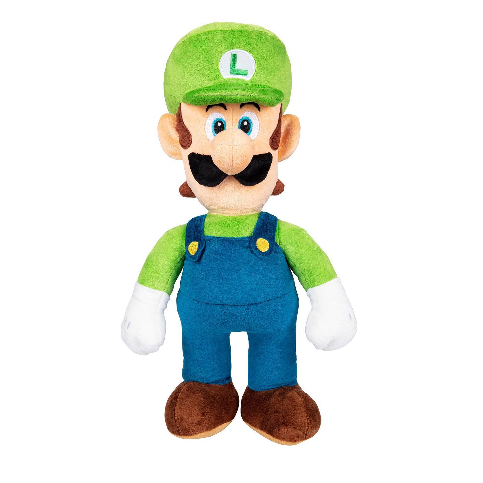 Nintendo Super Mario 20" Jumbo Stuffed Plush Buddy Luigi