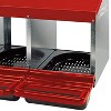 Little Giant Outdoor Galvanized Steel Metal Nesting Box w/ Angled Bottom & Front Guard For Chicken, Duck, Poultry, & Bird Egg Laying, Triple Pen - 3 of 4