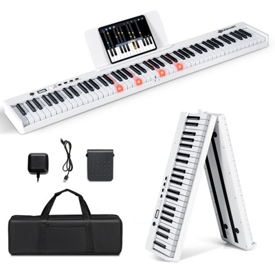 Sonart 88 Key Digital Piano Portable MIDI Semi-Weighted Keyboard