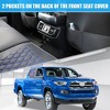 Unique Bargains Car Front Rear Seat Covers Seat Pad for Toyota Tacoma 2005-2024 5 Pcs - 3 of 4