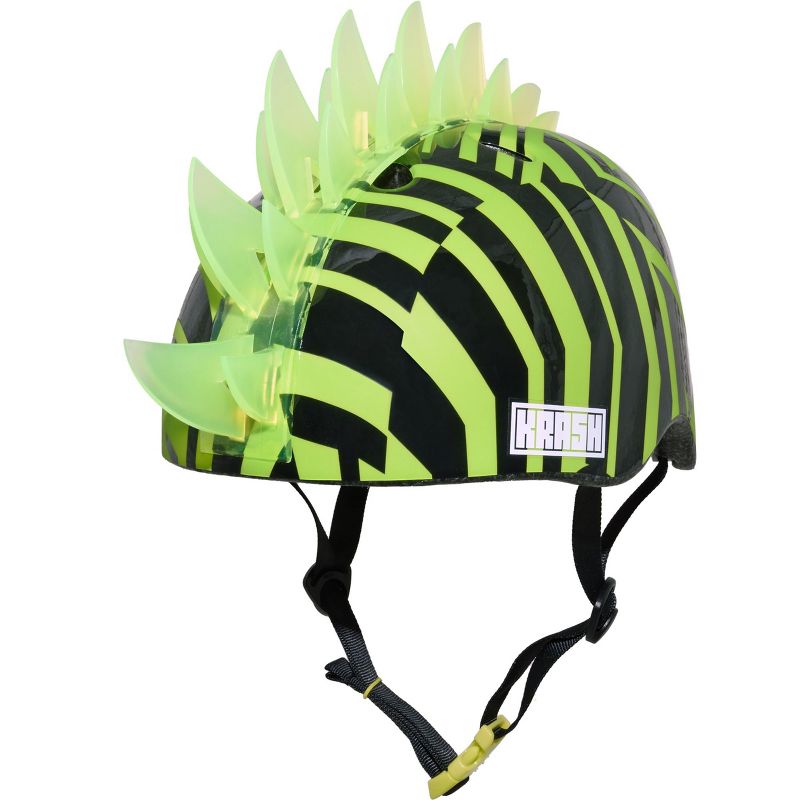 Krash! Dazzle LED Lighted Mohawk Youth Helmet - Green, 1 of 10