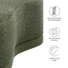 Modway Nimbus 48" Upholstered Ottoman Bench – Modern Tufted Velvet Bench with Metal Legs, Entryway or Bedroom Accent Seating - 2 of 4