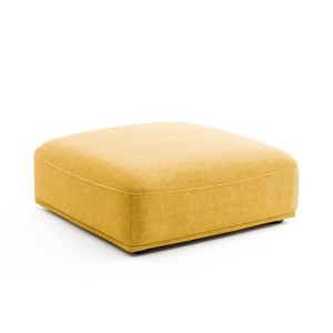 HOMES: Inside + Out Povoa Modern Modular Square Ottoman - 1 of 4