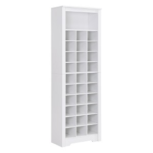 YOOCOZZ 30-Cubby Shoe Console with Contemporary Design - 1 of 4