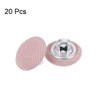 Unique Bargains Metal Shank Round Cloth Covered DIY Sewing Buttons 20 Pcs - 3 of 4